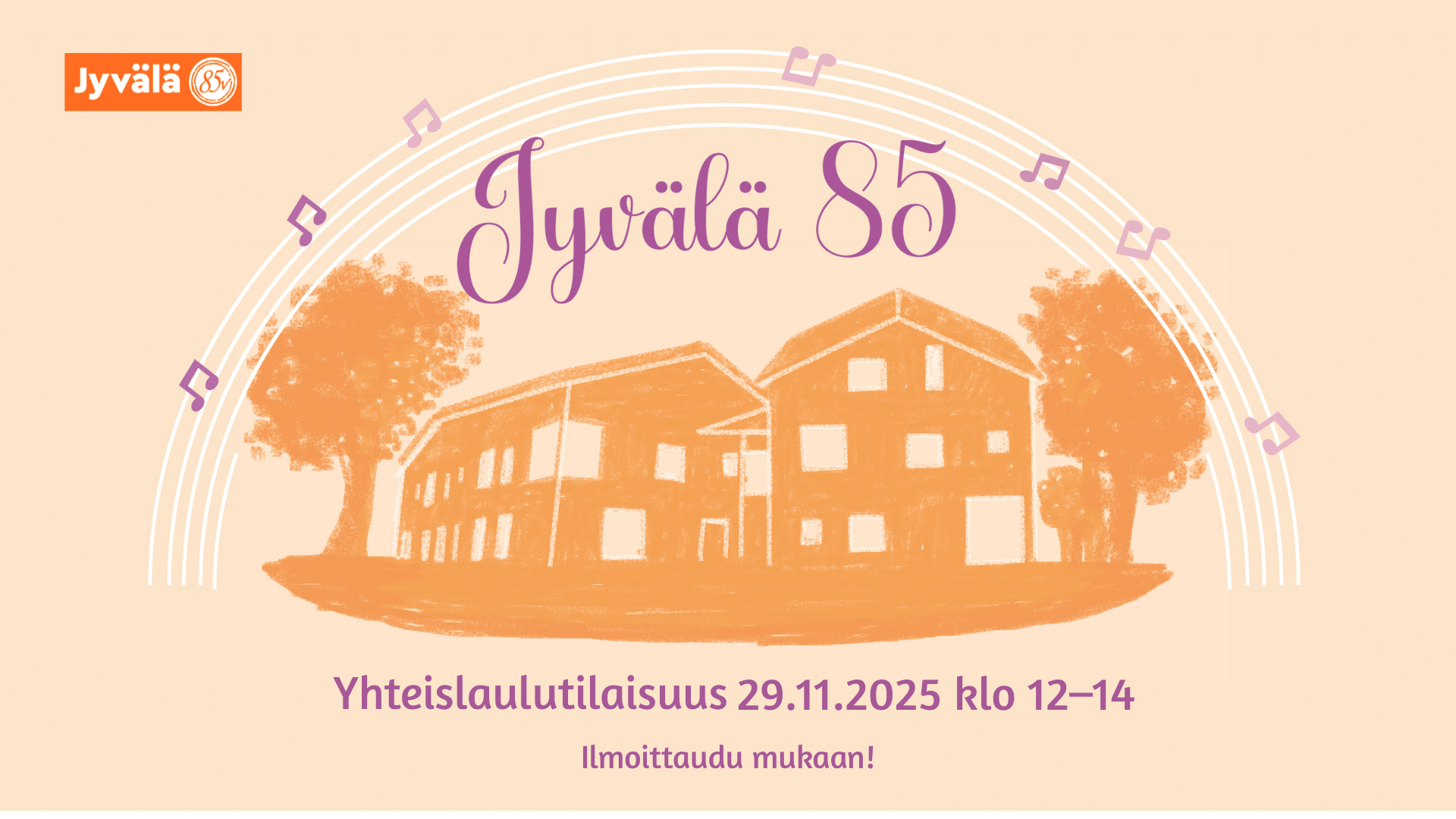 Jyvälä 85 vuotta yhteislaulutilaisuus