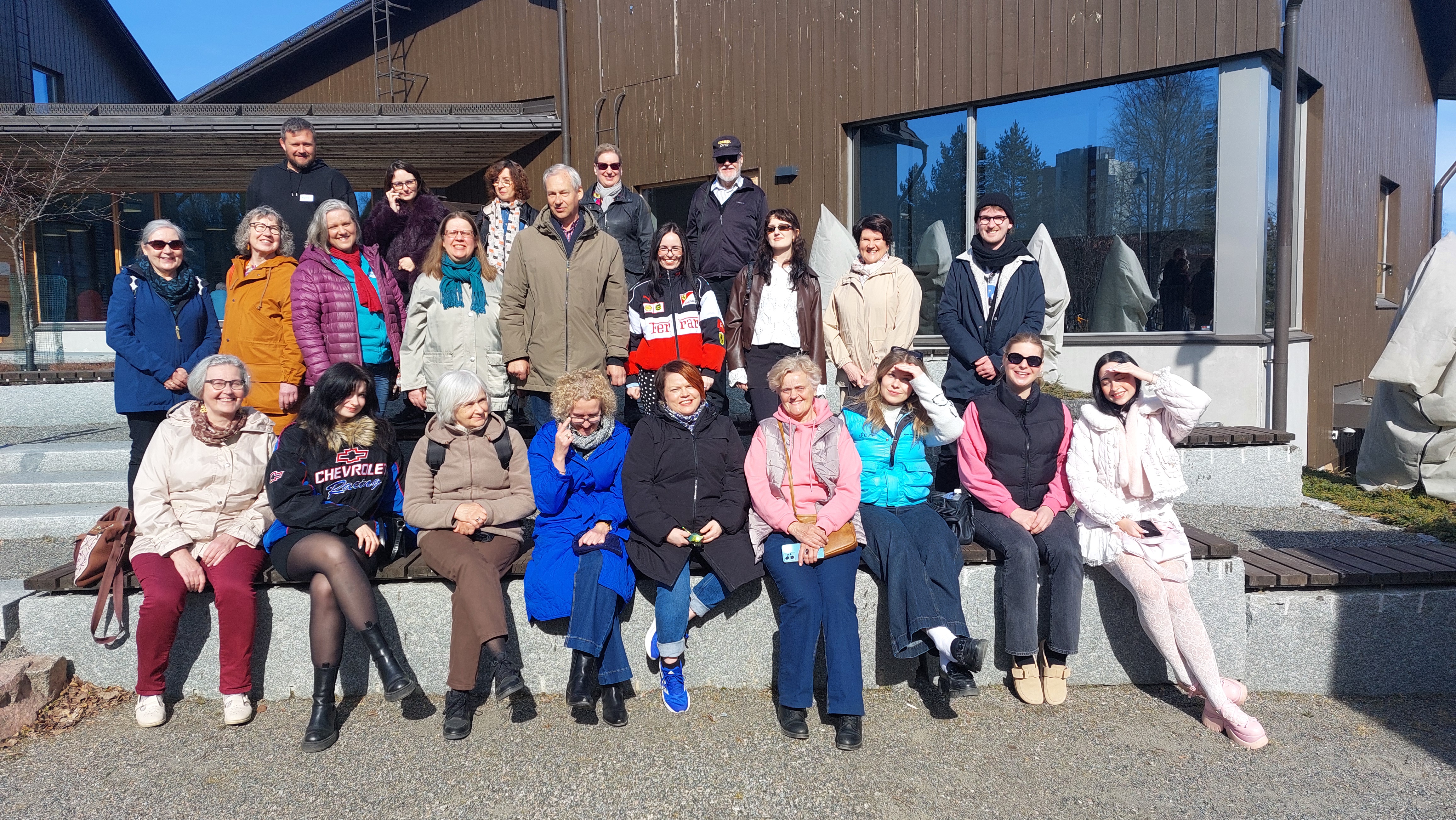 Puolalaiset vieraamme Sanat Siltoina ‑hankkeessa